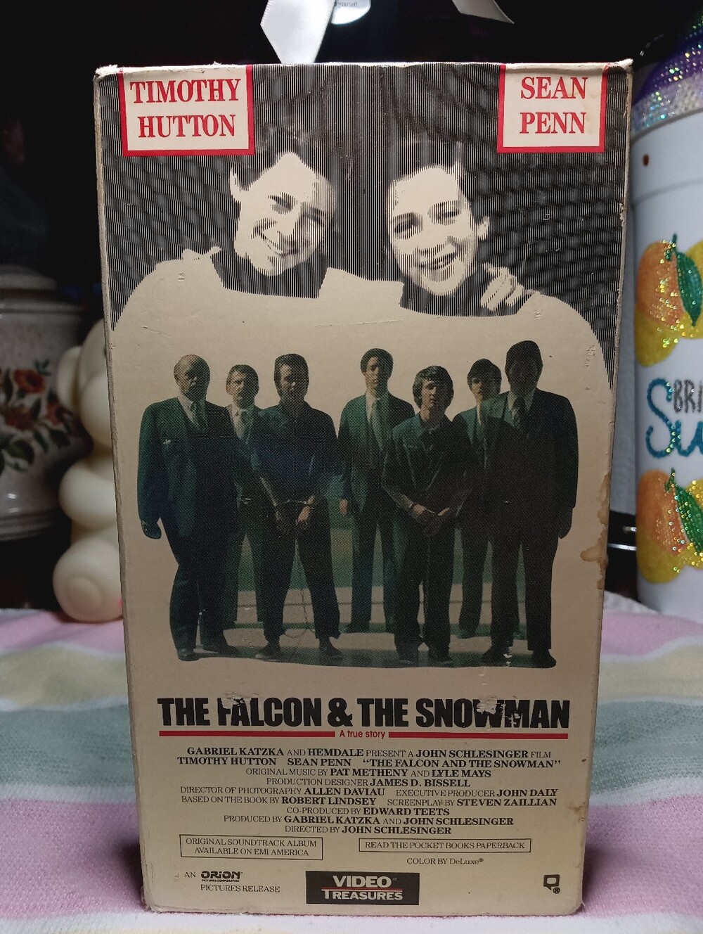 The Falcon & The Snowman (VHS,1985, Vestrom) Timothy Hutton Sean Penn